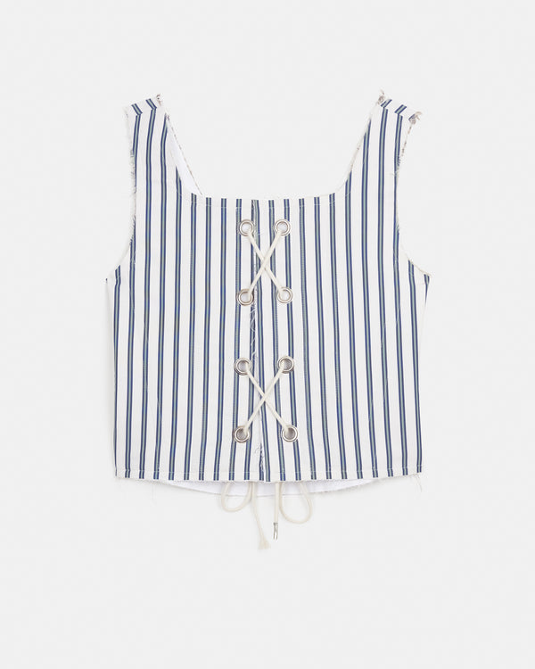 Poplin Stripe Corset