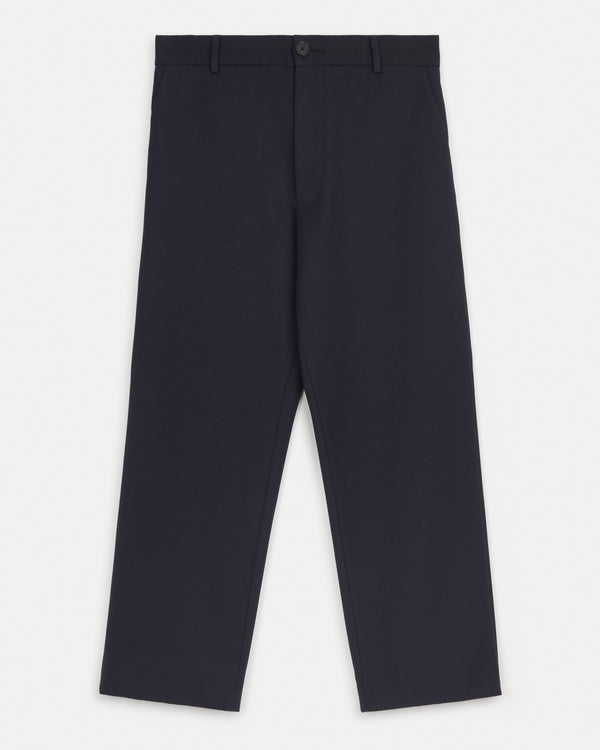 Cropped Straight Trousers