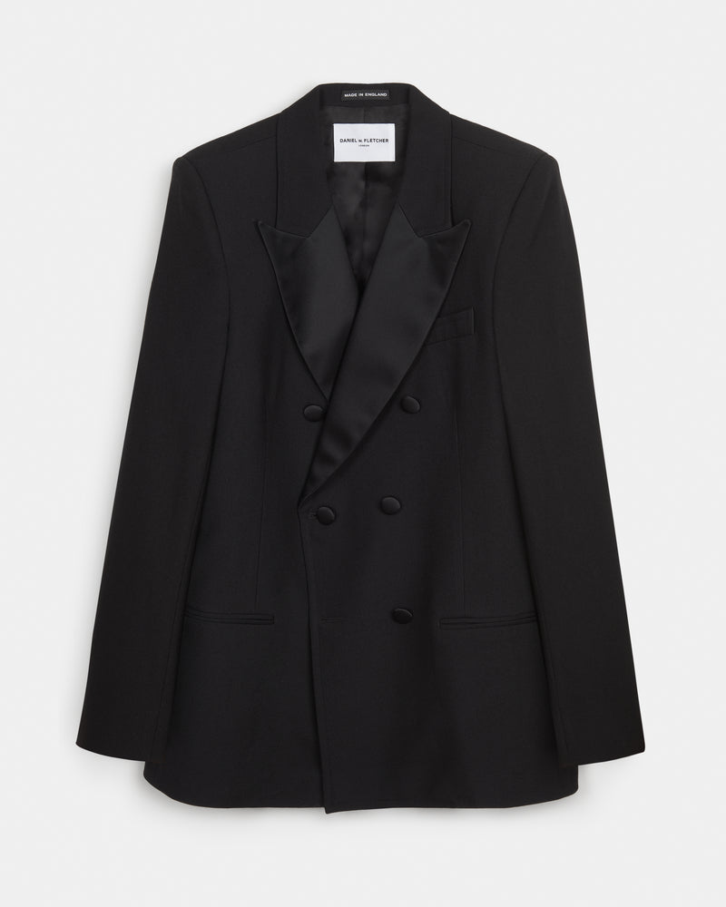 Double Breasted Tuxedo Jacket